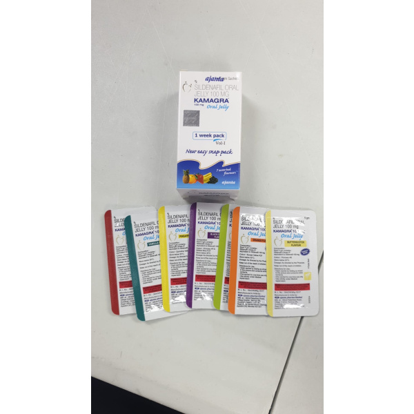 Kamagra Sildenafil Oral Jelly 100mg - 1 Week Pack